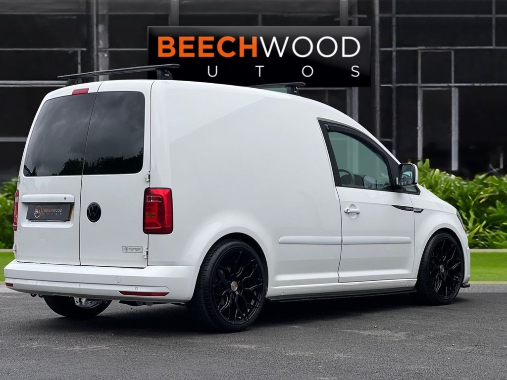 USED 2016 66 VOLKSWAGEN CADDY 2.0 TDI C20 BlueMotion Tech Trendline Panel Van 5dr Diesel DSG SWB Euro 6 (s/s) (102 ps) COILOVERS / NEW 19'S