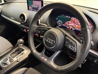 USED 2018 68 AUDI A3 1.5 TFSI CoD 35 Black Edition Sportback 5dr Petrol S Tronic Euro 6 (s/s) (150 ps) Virtual Cockpit