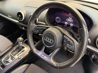 USED 2018 68 AUDI A3 1.5 TFSI CoD 35 Black Edition Sportback 5dr Petrol S Tronic Euro 6 (s/s) (150 ps) Virtual Cockpit