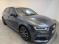 USED 2018 68 AUDI A3 1.5 TFSI CoD 35 Black Edition Sportback 5dr Petrol S Tronic Euro 6 (s/s) (150 ps) Virtual Cockpit