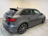 USED 2018 68 AUDI A3 1.5 TFSI CoD 35 Black Edition Sportback 5dr Petrol S Tronic Euro 6 (s/s) (150 ps) Virtual Cockpit