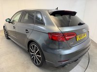 USED 2018 68 AUDI A3 1.5 TFSI CoD 35 Black Edition Sportback 5dr Petrol S Tronic Euro 6 (s/s) (150 ps) Virtual Cockpit
