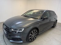 USED 2018 68 AUDI A3 1.5 TFSI CoD 35 Black Edition Sportback 5dr Petrol S Tronic Euro 6 (s/s) (150 ps) Virtual Cockpit