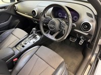USED 2018 68 AUDI A3 1.5 TFSI CoD 35 Black Edition Sportback 5dr Petrol S Tronic Euro 6 (s/s) (150 ps) Virtual Cockpit