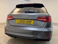 USED 2018 68 AUDI A3 1.5 TFSI CoD 35 Black Edition Sportback 5dr Petrol S Tronic Euro 6 (s/s) (150 ps) Virtual Cockpit