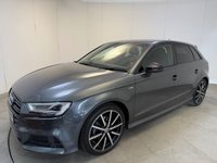 USED 2018 68 AUDI A3 1.5 TFSI CoD 35 Black Edition Sportback 5dr Petrol S Tronic Euro 6 (s/s) (150 ps) Virtual Cockpit