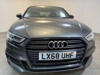 USED 2018 68 AUDI A3 1.5 TFSI CoD 35 Black Edition Sportback 5dr Petrol S Tronic Euro 6 (s/s) (150 ps) Virtual Cockpit