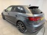 USED 2018 68 AUDI A3 1.5 TFSI CoD 35 Black Edition Sportback 5dr Petrol S Tronic Euro 6 (s/s) (150 ps) Virtual Cockpit