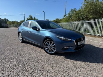 2018 MAZDA MAZDA3 2.0 SKYACTIV-G Sport Nav Hatchback 5dr Petrol Manual Euro 6 (s/s) (121 ps) &pound;8995.00