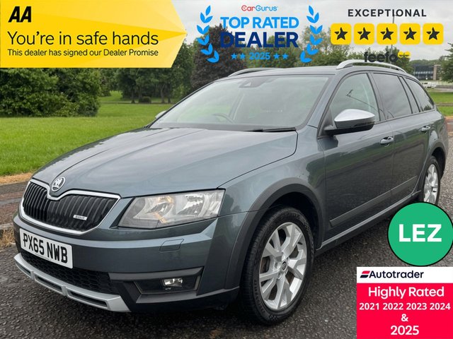 View our Skoda Octavia 2.0 TDI Scout Estate 5dr Diesel Manual 4WD Euro 6 (s/s) (150 ps)