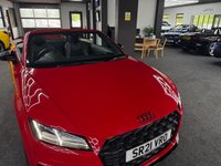 USED 2021 21 AUDI TT 2.0 TFSI 40 Black Edition Roadster 2dr Petrol S Tronic Euro 6 (s/s) (197 ps) + CARPLAY/ANDROID AUTO +