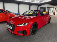 USED 2021 21 AUDI TT 2.0 TFSI 40 Black Edition Roadster 2dr Petrol S Tronic Euro 6 (s/s) (197 ps) + CARPLAY/ANDROID AUTO +