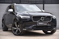 USED 2018 18 VOLVO XC90 2.0 D5 PowerPulse R-Design Pro SUV 5dr Diesel Auto 4WD Euro 6 (s/s) (235 ps) 2 Former Keepers | Full Service History | Apple CarPlay | 360 Surround View Camera | Electric Panoramic Sunroof | Satellite Navigation | 7 Seat Comfort Pack | Family Pack | Xenium Pack | Full Black Leather Upholstery | DAB Digital Radio | 22" Alloy Wheels | Powered Tailgate | Privacy Glass | 4 Zone Climate Control | Heated Rear Seats | Park Assist Pilot | Sensus Connect Harman Kardon Sound System | Blind Spot Information | Onyx Black | Nappa Soft Leather | MOT Valid (12/01/2027)