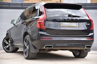 USED 2018 18 VOLVO XC90 2.0 D5 PowerPulse R-Design Pro SUV 5dr Diesel Auto 4WD Euro 6 (s/s) (235 ps) 2 Former Keepers | Full Service History | Apple CarPlay | 360 Surround View Camera | Electric Panoramic Sunroof | Satellite Navigation | 7 Seat Comfort Pack | Family Pack | Xenium Pack | Full Black Leather Upholstery | DAB Digital Radio | 22" Alloy Wheels | Powered Tailgate | Privacy Glass | 4 Zone Climate Control | Heated Rear Seats | Park Assist Pilot | Sensus Connect Harman Kardon Sound System | Blind Spot Information | Onyx Black | Nappa Soft Leather | MOT Valid (12/01/2027)