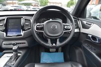 USED 2018 18 VOLVO XC90 2.0 D5 PowerPulse R-Design Pro SUV 5dr Diesel Auto 4WD Euro 6 (s/s) (235 ps) 2 Former Keepers | Full Service History | Apple CarPlay | 360 Surround View Camera | Electric Panoramic Sunroof | Satellite Navigation | 7 Seat Comfort Pack | Family Pack | Xenium Pack | Full Black Leather Upholstery | DAB Digital Radio | 22" Alloy Wheels | Powered Tailgate | Privacy Glass | 4 Zone Climate Control | Heated Rear Seats | Park Assist Pilot | Sensus Connect Harman Kardon Sound System | Blind Spot Information | Onyx Black | Nappa Soft Leather | MOT Valid (12/01/2027)