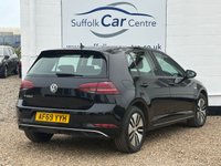 USED 2019 69 VOLKSWAGEN E-GOLF 35.8kWh e-Golf Hatchback 5dr Electric Auto (136 ps) www.suffolkcarcentre.co.uk - Located at Lowestoft