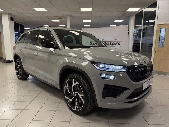 View our Skoda Kodiaq 2.0 TSI vRS SUV 5dr Petrol DSG 4WD Euro 6 (s/s) (7 Seat) (245 ps)