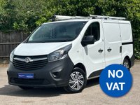 USED 2018 18 VAUXHALL VIVARO 1.6 CDTi 2900 Panel Van 5dr Diesel Manual L1 H1 Euro 6 (s/s) (95 ps) NO VAT+ULEZ+Security Locks