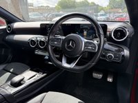 USED 2020 70 MERCEDES-BENZ A-CLASS 1.3 A250e 15.6kWh AMG Line Saloon 4 Door Petrol Plug-in Hybrid Automatic Red 8G-DCT Euro 6  AUTOMATIC+REVERSE CAM+DAB RADIO+USB