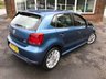 USED 2013 13 VOLKSWAGEN POLO 1.4 TSI BlueMotion Tech ACT BlueGT Hatchback 5dr Petrol DSG Euro 5 (s/s) (140 ps) AUTOMATIC, LAST OWNER 10 YRS, 11 VW SERVICE STAMPS, 20 YEAR TAX.