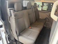 USED 2022 22 FORD TRANSIT CUSTOM LIMITED CREW VAN 2.0 TDCI 300 130 BHP L1 H1 6 SEAT DOUBLE CAB **AUTOMATIC**IMMACULATE**FSH** 