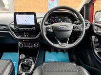 USED 2018 18 FORD FIESTA 1.0T EcoBoost Titanium X Hatchback 5 Door Race RedPetrol Manual Euro 6 (s/s) (125 ps) TOP SPEC FIESTA WITH GREAT SERVICE HISTORY HEATED SEATS & STEERING WHEEL CLIMATE CONTROL PRIVACY GLASS