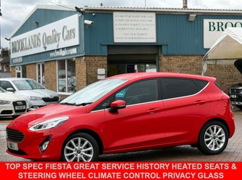 2018 FORD FIESTA 1.0T EcoBoost Titanium X Hatchback 5 Door Race RedPetrol Manual Euro 6 (s/s) (125 ps) £6995.00
