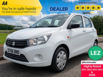 2016 SUZUKI CELERIO 1.0 SZ2 Hatchback 5dr Petrol Manual Euro 6 (68 ps) &pound;4795.00