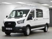 USED 2024 24 FORD TRANSIT 350 2.0 EBL 130 BHP L3 LONG TREND 6 SEATER CREWCAB FACELIFT | 6 SEATER | AIR CON | L3 LONG