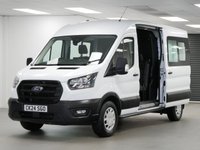 USED 2024 24 FORD TRANSIT 350 2.0 EBL 130 BHP L3 LONG TREND 6 SEATER CREWCAB FACELIFT | 6 SEATER | AIR CON | L3 LONG