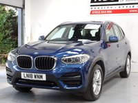 USED 2018 18 BMW X3 2.0 20i SE SUV 5dr Petrol Auto xDrive Euro 6 (s/s) (184 ps) PRO NAV-PAN ROOF-ELEC SEATS