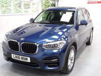 USED 2018 18 BMW X3 2.0 20i SE SUV 5dr Petrol Auto xDrive Euro 6 (s/s) (184 ps) PRO NAV-PAN ROOF-ELEC SEATS