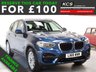 USED 2018 18 BMW X3 2.0 20i SE SUV 5dr Petrol Auto xDrive Euro 6 (s/s) (184 ps) PRO NAV-PAN ROOF-ELEC SEATS
