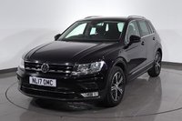USED 2017 VOLKSWAGEN TIGUAN 2.0 TDI BlueMotion Tech SE SUV 5dr Diesel Manual Euro 6 (s/s) (150 ps) APPLE CARPLAY & ANDROID AUTO