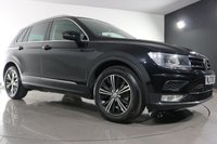 USED 2017 VOLKSWAGEN TIGUAN 2.0 TDI BlueMotion Tech SE SUV 5dr Diesel Manual Euro 6 (s/s) (150 ps) APPLE CARPLAY & ANDROID AUTO