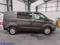 USED 2022 72 FORD TRANSIT CUSTOM 2.0 320 EcoBlue Limited Crew Van Auto L1 H1 Euro 6 (170 ps) AIR CON + 6 SEATS + EURO 6