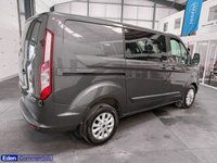 USED 2022 72 FORD TRANSIT CUSTOM 2.0 320 EcoBlue Limited Crew Van Auto L1 H1 Euro 6 (170 ps) AIR CON + 6 SEATS + EURO 6