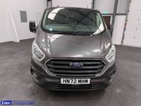 USED 2022 72 FORD TRANSIT CUSTOM 2.0 320 EcoBlue Limited Crew Van Auto L1 H1 Euro 6 (170 ps) AIR CON + 6 SEATS + EURO 6