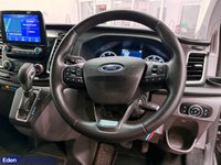 USED 2022 72 FORD TRANSIT CUSTOM 2.0 320 EcoBlue Limited Crew Van Auto L1 H1 Euro 6 (170 ps) AIR CON + 6 SEATS + EURO 6