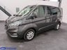 USED 2022 72 FORD TRANSIT CUSTOM 2.0 320 EcoBlue Limited Crew Van Auto L1 H1 Euro 6 (170 ps) AIR CON + 6 SEATS + EURO 6