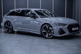 2022 AUDI RS6 AVANT 4.0 TFSI V8 Carbon Black Estate 5dr Petrol Tiptronic quattro Euro 6 (s/s) (600 ps) &pound;78990.00