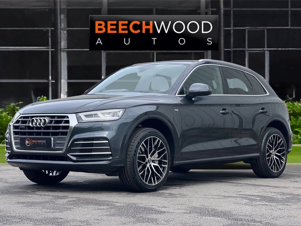 USED 2017 67 AUDI Q5 2.0 TDI S line SUV 5dr Diesel S Tronic quattro Euro 6 (s/s) (190 ps) BRAND NEW 20" WHEELS & TYRES