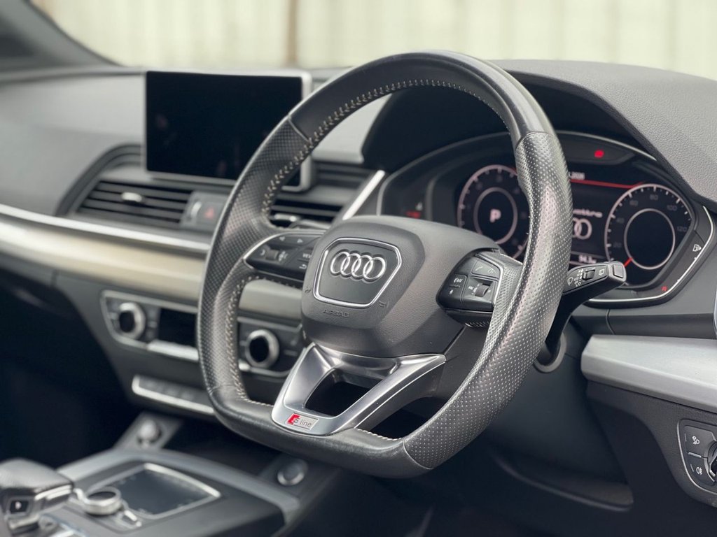 USED 2017 67 AUDI Q5 2.0 TDI S line SUV 5dr Diesel S Tronic quattro Euro 6 (s/s) (190 ps) BRAND NEW 20" WHEELS & TYRES