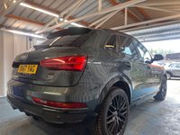 USED 2017 67 AUDI Q3 2.0 TDI Black Edition SUV 5dr Diesel S Tronic quattro Euro 6 (s/s) (150 ps)+2 KEYS+1 FORMER KEEPER+PRIVACY+HISTORY WITH GEARBOX SERVICE+ALLOYS+PARK CONTROL+HALF LEATHER HEATED SEATS+CLIMATE+CRUISE+BLUETOOTH+MEDIA+NAV 2 KEYS+1 FORMER KEEPER+PRIVACY+HISTORY WITH GEARBOX SERVICE+ALLOYS+PARK CONTROL+HALF LEATHER HEATED SEATS+CLIMATE+CRUISE+BLUETOOTH+MEDIA+NAV+HPI CLEAR