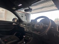 USED 2017 67 AUDI Q3 2.0 TDI Black Edition SUV 5dr Diesel S Tronic quattro Euro 6 (s/s) (150 ps)+2 KEYS+1 FORMER KEEPER+PRIVACY+HISTORY WITH GEARBOX SERVICE+ALLOYS+PARK CONTROL+HALF LEATHER HEATED SEATS+CLIMATE+CRUISE+BLUETOOTH+MEDIA+NAV 2 KEYS+1 FORMER KEEPER+PRIVACY+HISTORY WITH GEARBOX SERVICE+ALLOYS+PARK CONTROL+HALF LEATHER HEATED SEATS+CLIMATE+CRUISE+BLUETOOTH+MEDIA+NAV+HPI CLEAR