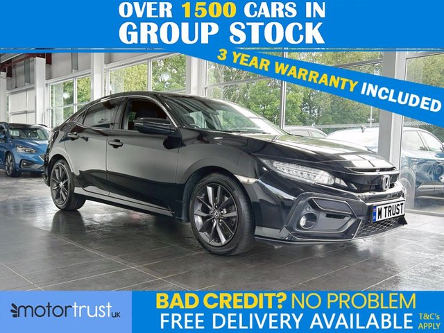 View our Honda Civic 1.0 VTEC Turbo SR Hatchback 5dr Petrol Manual Euro 6 (s/s) (126 ps) FULL HONDA S/H! 1 FORMER OWNER! 