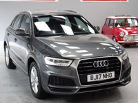 USED 2017 17 AUDI Q3 1.4 TFSI CoD S line Edition SUV 5dr Petrol S Tronic Euro 6 (s/s) (150 ps) SAT NAV-BLUETOOTH-DAB