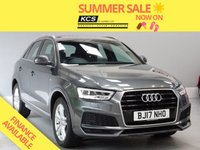 USED 2017 17 AUDI Q3 1.4 TFSI CoD S line Edition SUV 5dr Petrol S Tronic Euro 6 (s/s) (150 ps) SAT NAV-BLUETOOTH-DAB
