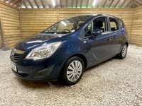USED 2012 12 VAUXHALL MERIVA 1.4T 16V Exclusiv MPV 5dr Petrol Manual Euro 5 (120 ps) 22,274 MLS ONLY TWO LOCAL LADY OWNERS EXC CONDITION