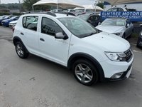 USED 2017 17 DACIA SANDERO STEPWAY 1.5 Turbo Diesel (DCI), Laureate, 5 Door Hatchback, Manual, Euro 6, �&pound;20 Yearly Road Tax (Low Emissions). FULL 12 MONTH MOT WITH EVERY CAR